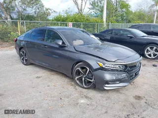2020 Honda Accord Sedan Sport with VIN 1HGCV1F3XLA138506, listed as a IAAI auction lot 41175205 with 94,261 mi miles. Bid and sale history available at carsss.com. Image 1.