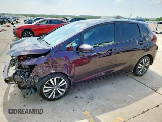 2017 Honda Fit EX with VIN 3HGGK5G78HM702697, listed as a Copart auction lot 58988505 with 104,645 mi miles and Salvage title. Bid and sale history available at DreamBid. Image 1.