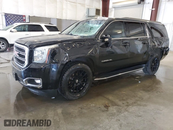 2018 GMC Yukon XL SLT with VIN 1GKS2GKC4JR309037, listed as a Copart auction lot 65954554 with 97,216 mi miles and Salvage Title. Bid and sale history available at carsss.com. Image 1.