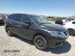 2016 Nissan Pathfinder SV z VIN 5N1AR2MM7GC651410, wystawiony jako Copart lot #59761365 z przebiegiem 138 055 mil mil oraz Czysty tytuł • Clean title. Historia ofert i sprzedaży dostępna na DreamBid. Obrazek 4.