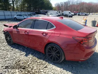 2017 Acura TLX with VIN 19UUB1F34HA006538, listed as a Copart auction lot 47828744 with 111,589 mi miles. Bid and sale history available at carsss.com. Image 2.