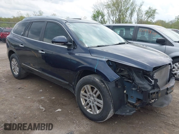 2015 Buick Enclave Convenience with VIN 5GAKRAKD8FJ204196, listed as a IAAI auction lot 42144676 with 127,798 mi miles and . Bid and sale history available at carsss.com. Image 1.