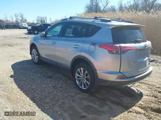 2017 Toyota RAV4 Limited with VIN 2T3DFREV8HW681735, listed as a IAAI auction lot 41864003 with 77,527 mi miles. Bid and sale history available at carsss.com. Image 3.