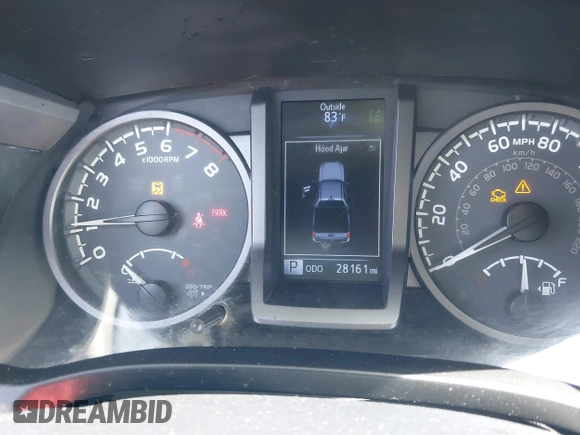 2018 Toyota Tacoma SR with VIN 5TFCZ5AN6JX127774, listed as a IAAI auction lot 41801158 with 28,161 mi miles and . Bid and sale history available at DreamBid. Image 7.