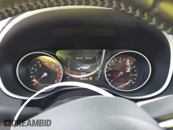 2021 Jeep Compass Latitude with VIN 3C4NJCBBXMT563942, listed as a IAAI auction lot 42045108 with 166,153 mi miles and . Bid and sale history available at DreamBid. Image 7.