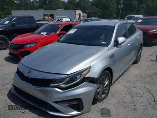 2020 Kia Optima LX with VIN 5XXGT4L3XLG429961, listed as a IAAI auction lot 42483950 with 97,677 mi miles and . Bid and sale history available at DreamBid. Image 2.