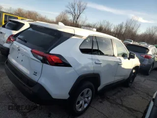 2023 Toyota RAV4 LE with VIN 2T3F1RFV5PC351458, listed as a Copart auction lot 50188555 with 37,861 mi miles and Clean Title. Bid and sale history available at carsss.com. Image 3.