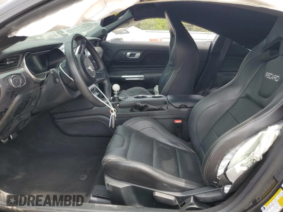 2023 Ford Mustang Mach 1 with VIN 1FA6P8R0XP5500368, listed as a Copart auction lot 59980415 with 20,408 mi miles and Salvage title. Bid and sale history available at DreamBid. Image 7.
