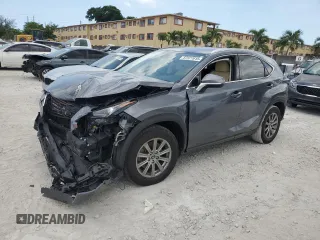 2021 Lexus NX 300 z VIN JTJDARBZ5M2184843, wystawiony jako Copart lot #57377615 z przebiegiem 52 530 mil mil oraz Nie do naprawy • Non repairable. Historia ofert i sprzedaży dostępna na DreamBid. Obrazek 1.