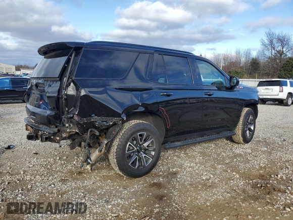 2023 Chevrolet Tahoe Z71 with VIN 1GNSKPKD2PR147011, listed as a Copart auction lot 86640644 with 18,167 mi miles and Clean title. Bid and sale history available at DreamBid. Image 3.