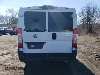 2024 Ram ProMaster Cargo with VIN 3C6LRVVG8RE145742, listed as a Copart auction lot 47424705 with 4,576 mi miles and Salvage Title. Bid and sale history available at DreamBid. Image 6.