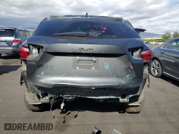 2020 Chevrolet Blazer RS with VIN 3GNKBERS0LS639987, listed as a Copart auction lot 56666455 with 51,175 mi miles and Salvage title. Bid and sale history available at DreamBid. Image 6.