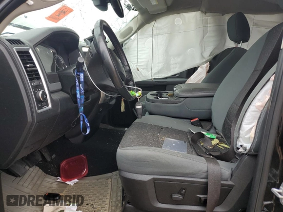 2018 Ram 1500 Big Horn with VIN 1C6RR7GG8JS310712, listed as a Copart auction lot 54165265 with 129,619 mi miles and Salvage title. Bid and sale history available at DreamBid. Image 7.