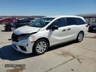 2018 Honda Odyssey LX with VIN 5FNRL6H2XJB101475, listed as a Copart auction lot 47706735 with 91,659 mi miles and Salvage Title. Bid and sale history available at carsss.com. Image 14.
