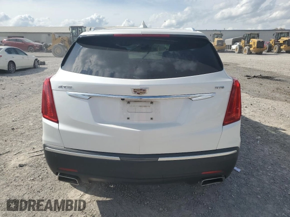 2018 Cadillac XT5 FWD with VIN 1GYKNARS4JZ114420, listed as a Copart auction lot 51523465 with 158,880 mi miles and Salvage Title. Bid and sale history available at carsss.com. Image 6.