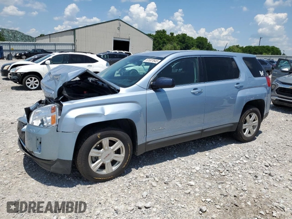 2015 GMC Terrain SLE with VIN 2GKALMEK5F6346515, listed as a Copart auction lot 61607645 with 93,171 mi miles and Salvage title. Bid and sale history available at DreamBid. Image 1.