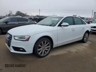 2013 Audi A4 Prestige z VIN WAUKFAFL1DN013117, wystawiony jako Copart lot #83654364 z przebiegiem 130 823 mil mil oraz Szkoda całkowita • Salvage title. Historia ofert i sprzedaży dostępna na DreamBid. Obrazek 1.