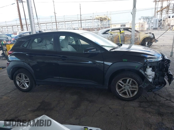 2022 Hyundai Kona Preferred with VIN KM8K22AB6NU765014, listed as a IAAI auction lot 41939176 with 69,522 mi miles and . Bid and sale history available at carsss.com. Image 13.