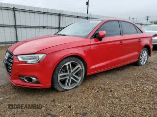 2020 Audi A3 Sedan Premium with VIN WAUAUGFF3LA061335, listed as a Copart auction lot 60029224 with 55,024 mi miles and Salvage Title. Bid and sale history available at carsss.com. Image 1.