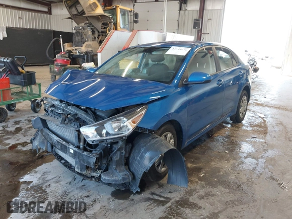 2021 Kia Rio S with VIN 3KPA24AD7ME364789, listed as a IAAI auction lot 42044676 with 54,072 mi miles and . Bid and sale history available at DreamBid. Image 19.