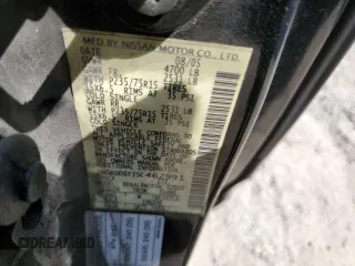 2005 Nissan Frontier XE с VIN 1N6BD06T35C462991, выставлен на аукционе Copart как лот 61284165 с пробегом 164 262 миль миль и Чистый • Clean title. История ставок и продаж доступна на DreamBid. Изображение 12.