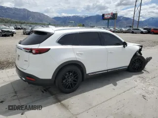 2016 Mazda CX-9 Signature with VIN JM3TCBEY7G0118322, listed as a Copart auction lot 54826655 with 123,618 mi miles and Salvage title. Bid and sale history available at DreamBid. Image 3.