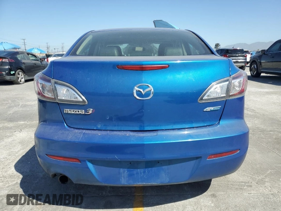 2012 Mazda 3 i Grand Touring with VIN JM1BL1W84C1527900, listed as a Copart auction lot 61499815 with 80,180 mi miles and Salvage title. Bid and sale history available at DreamBid. Image 6.