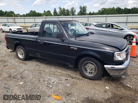 1994 Ford Ranger Splash with VIN 1FTCR10A6RPC14125, listed as a Copart auction lot 64786645 with 162,696 mi miles and Salvage title. Bid and sale history available at DreamBid. Image 4.