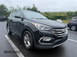 2017 Hyundai Santa Fe 2.4L with VIN 5XYZUDLB3HG435181, listed as a Copart auction lot 65147735 with 142,291 mi miles and Clean title. Bid and sale history available at DreamBid. Image 1.