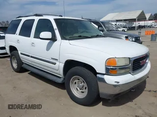 2005 GMC Yukon SLT z VIN 1GKEK13T55R229356, wystawiony jako IAAI lot #42249791 z przebiegiem 105 249 mil mil oraz . Historia ofert i sprzedaży dostępna na DreamBid. Obrazek 1.