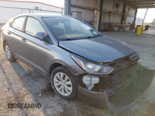 2019 Hyundai Accent SE with VIN 3KPC24A33KE077656, listed as a IAAI auction lot 42025342 with 109,403 mi miles. Bid and sale history available at carsss.com. Image 1.