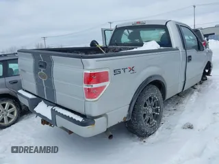 2009 Ford F-150 XL with VIN 1FTRF14W49KB67005, listed as a IAAI auction lot 41623967 with 197,731 mi miles and . Bid and sale history available at DreamBid. Image 4.