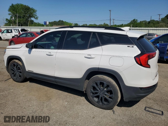 2020 GMC Terrain SLE with VIN 3GKALMEV8LL204371, listed as a Copart auction lot 52436975 with 93,052 mi miles and Salvage Title. Bid and sale history available at DreamBid. Image 2.