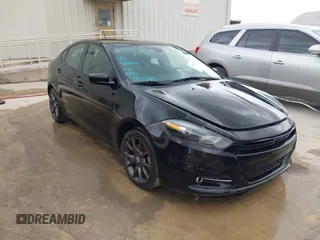2016 Dodge Dart SXT Sport with VIN 1C3CDFFA1GD796740, listed as a IAAI auction lot 42005554 with 164,813 mi miles. Bid and sale history available at carsss.com. Image 1.