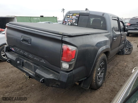2021 Toyota Tacoma 4WD SR with VIN 3TMCZ5AN7MM376689, listed as a Copart auction lot 86500894 with 112,805 mi miles and Salvage Title. Bid and sale history available at carsss.com. Image 3.