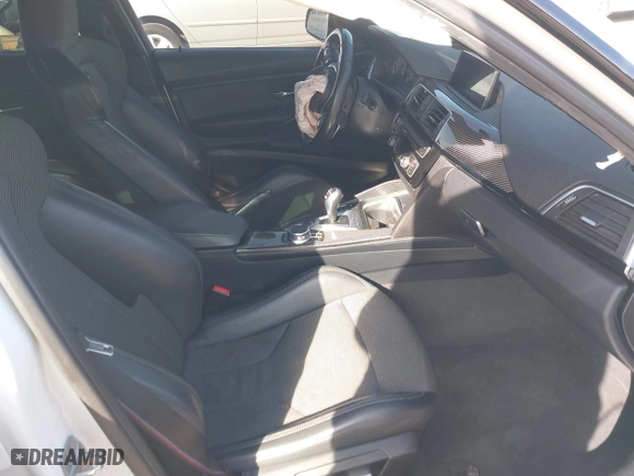 2018 BMW M3 with VIN WBS8M9C52J5K98356, listed as a IAAI auction lot 41593546 with 91,478 mi miles. Bid and sale history available at carsss.com. Image 5.