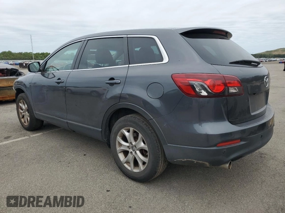 2014 Mazda CX-9 Touring with VIN JM3TB3CV1E0438847, listed as a Copart auction lot 62277205 with 209,050 mi miles and Salvage title. Bid and sale history available at DreamBid. Image 2.