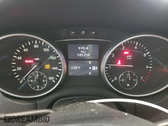 2010 Mercedes-Benz M 550 with VIN 4JGBB7CBXAA535840, listed as a Copart auction lot 69660384 with 145,259 mi miles and Non Repairable. Bid and sale history available at DreamBid. Image 9.