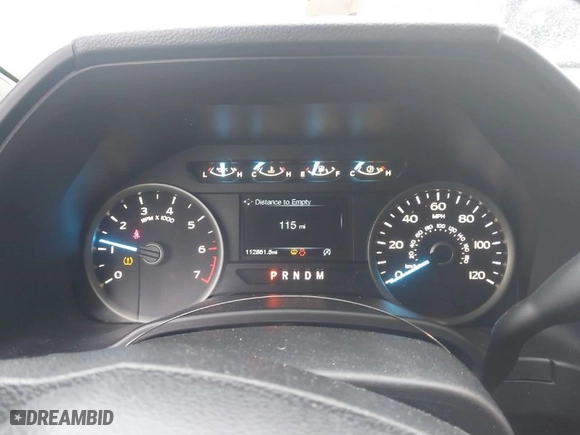 2018 Ford F-150 XL with VIN 1FTEW1E53JFC38812, listed as a IAAI auction lot 41514489 with 112,851 mi miles. Bid and sale history available at carsss.com. Image 7.