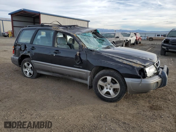 1998 Subaru Forester S with VIN JF1SF6554WH758938, listed as a Copart auction lot 56248564 with 134,277 mi miles and Clean Title. Bid and sale history available at carsss.com. Image 4.