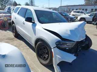 2023 Dodge Durango Pursuit with VIN 1C4RDJFG7PC579597, listed as a IAAI auction lot 41584118 with Not provided miles and . Bid and sale history available at DreamBid. Image 1.