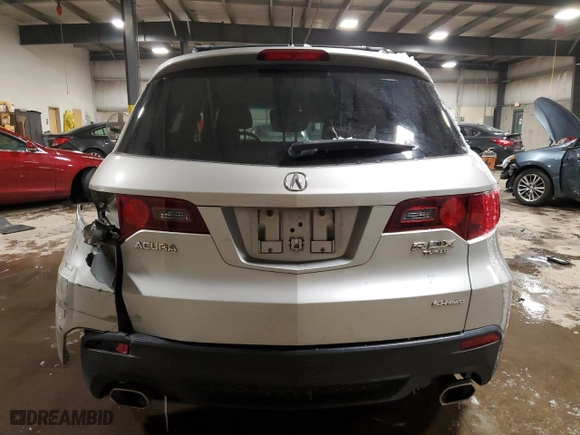 2010 Acura RDX Tech Pkg with VIN 5J8TB1H50AA001000, listed as a Copart auction lot 85778834 with 167,710 mi miles and Salvage Title. Bid and sale history available at carsss.com. Image 6.