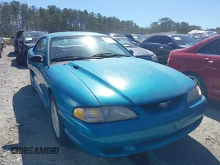 1995 Ford Mustang GT with VIN 1FALP42T2SF178456, listed as a IAAI auction lot 41887542 with 94,400 mi miles and . Bid and sale history available at DreamBid. Image 1.