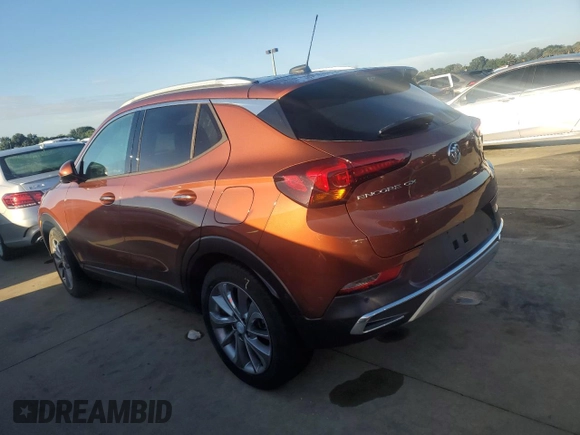 2021 Buick Encore GX Essence with VIN KL4MMFSL3MB076378, listed as a Copart auction lot 77713884 with Not provided miles and Salvage title. Bid and sale history available at DreamBid. Image 2.
