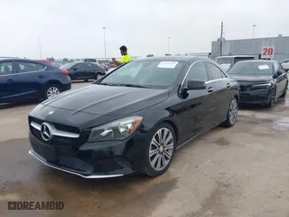 2017 Mercedes-Benz CLA with VIN WDDSJ4EBXHN413328, listed as a IAAI auction lot 41918396 with 101,043 mi miles. Bid and sale history available at carsss.com. Image 2.