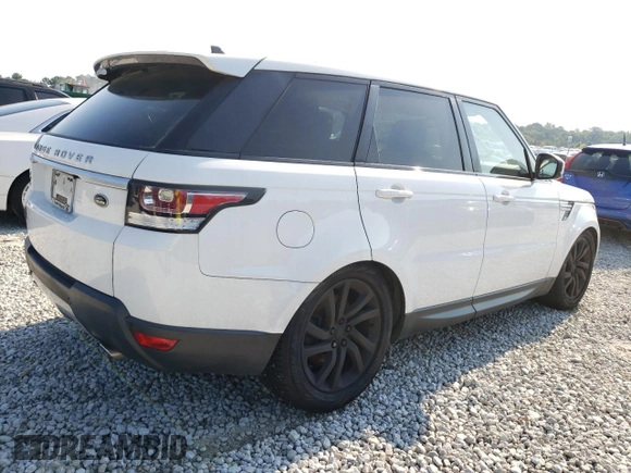 2016 Land Rover Range Rover Sport HSE with VIN SALWR2PF2GA591614, listed as a Copart auction lot 61375705 with 103,672 mi miles and Clean title. Bid and sale history available at DreamBid. Image 3.