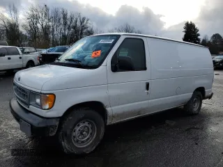 2001 Ford Econoline Cargo z VIN 1FTRE14251HA20435, wystawiony jako Copart lot #44000085 z przebiegiem 69 015 mil mil oraz Szkoda całkowita • Salvage title. Historia ofert i sprzedaży dostępna na DreamBid. Obrazek 1.
