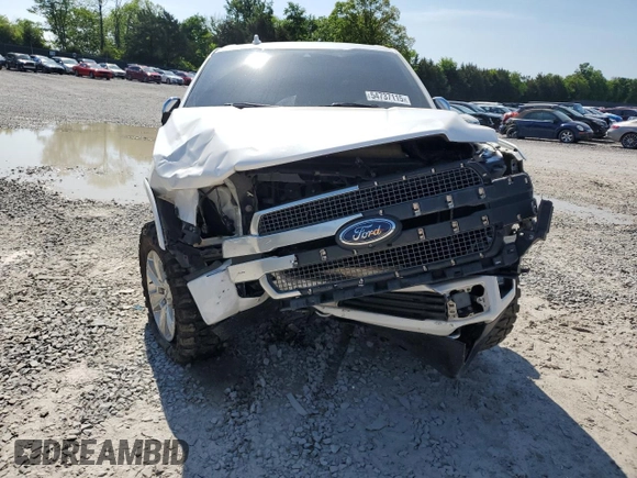 2018 Ford F-150 XL with VIN 1FTEW1E56JFA55341, listed as a Copart auction lot 54737115 with 114,581 mi miles and Salvage title. Bid and sale history available at DreamBid. Image 5.