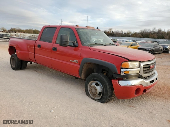 2007 GMC Sierra 3500 Classic DRW SLE1 with VIN 1GTJK33DX7F107322, listed as a Copart auction lot 83000464 with NaN miles and Salvage Title. Bid and sale history available at carsss.com. Image 4.