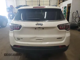 2019 Jeep Compass Latitude с VIN 3C4NJDBB0KT713320, выставлен на аукционе Copart как лот 55844865 с пробегом 80 717 миль миль и Списание • Salvage title. История ставок и продаж доступна на DreamBid. Изображение 6.